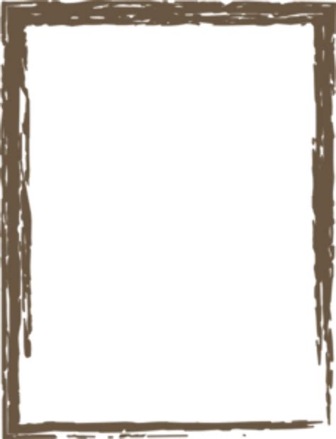 rustic border clipart